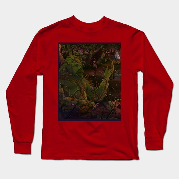 Ode to The Green Long Sleeve T-Shirt by TaylorRoseMakesArt